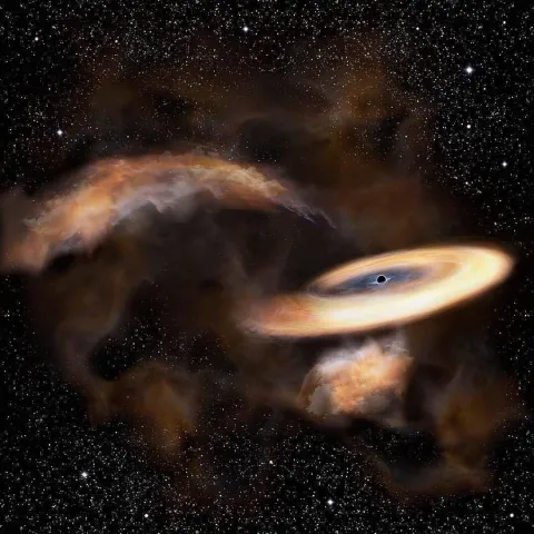 If that sounds like a disappointing — and painful — answer, then it is to be expected. Ever since Albert Einstein's general theory of relativity was considered to have predicted black holes by linking space-time with the action of gravity, it has been known that black holes result from the death of a massive star leaving behind a small, dense remnant core.